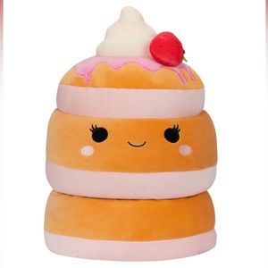 Squishmallows 16" Sawtelle the Strawberry Pancakes Plush Toy (Target Exclusive)